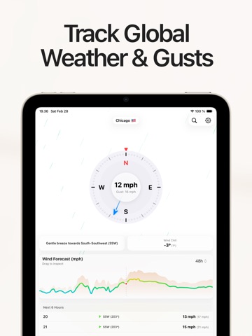 Wind Compass: Direction Finder iPad screenshot