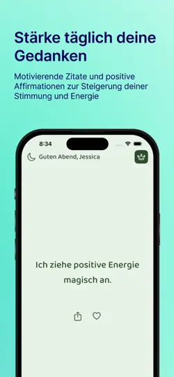 Screenshot von Serenica: Positive Gedanken auf dem iPhone 6