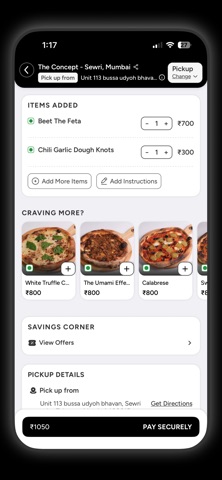 The Concept - Online Ordering Screenshot 5 of 5