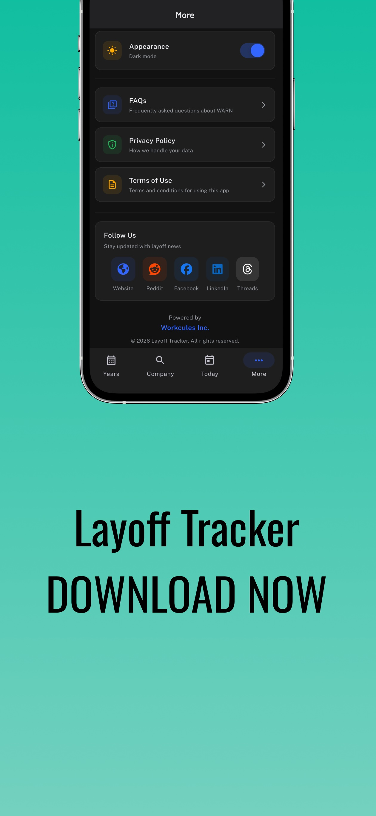 Layoff Tracker