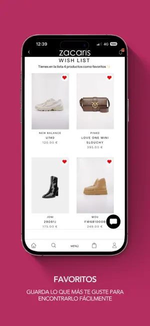 Zacaris Zapatos Online iPhone screenshot 6