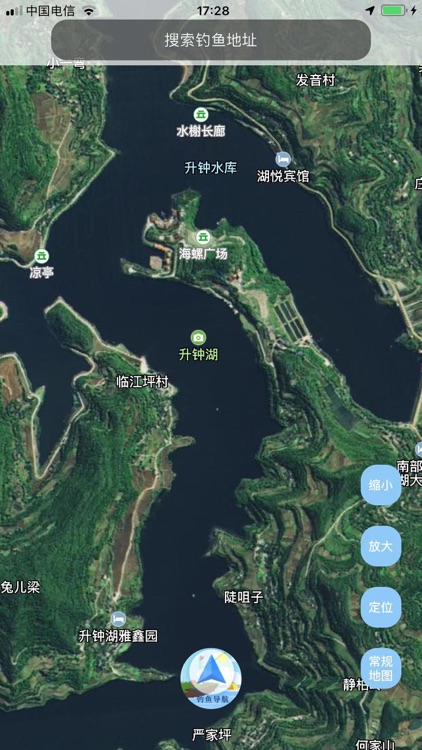 钓鱼地图-浏览钓点地图用外业精灵 野钓黑坑必备垂钓工具