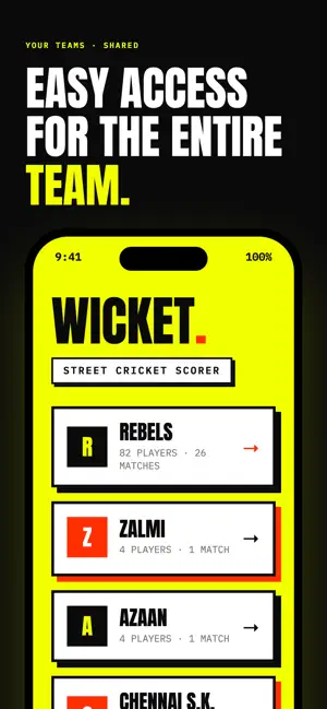 Wicket - Cricket with Friends screenshot 2