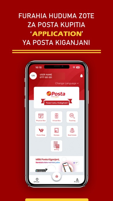 PostaKiganjani Screenshot