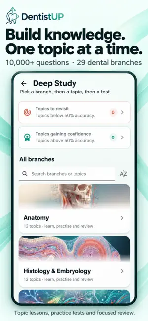 DentistUP: Dental Exam Prep screenshot 1