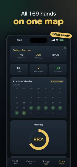 Preflo Dojo: Preflop Trainer screenshot 4