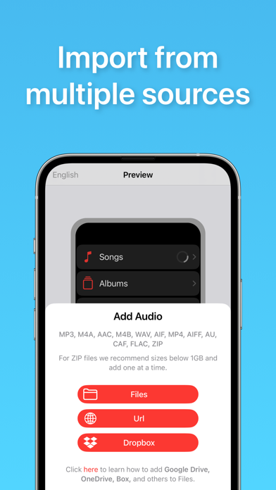 WatchAudio Screenshot