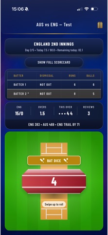 Howzat! Dice Cricket! Screenshot 1 of 9