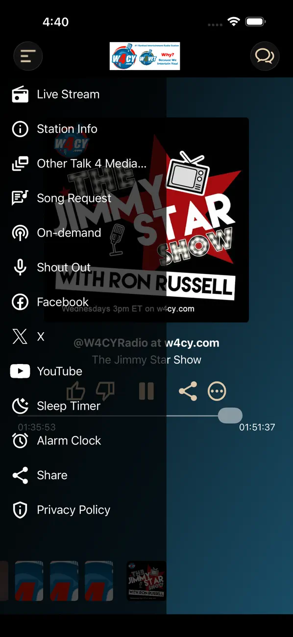 Screenshot #3 pour W4CY Radio