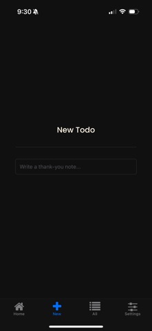 Toodoo List screenshot