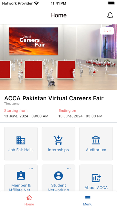 Screenshot 3 of ACCA Virtual Careers Fairs App