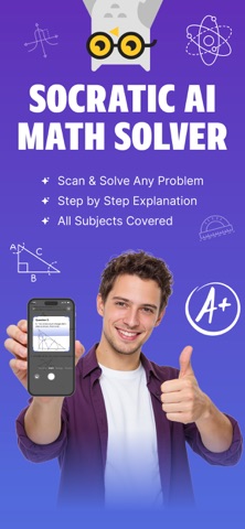Socratic Math Solver & Helper Screenshot 1 of 9