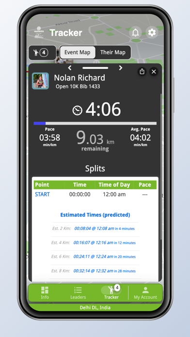 Vedanta Delhi Half Marathon Screenshot