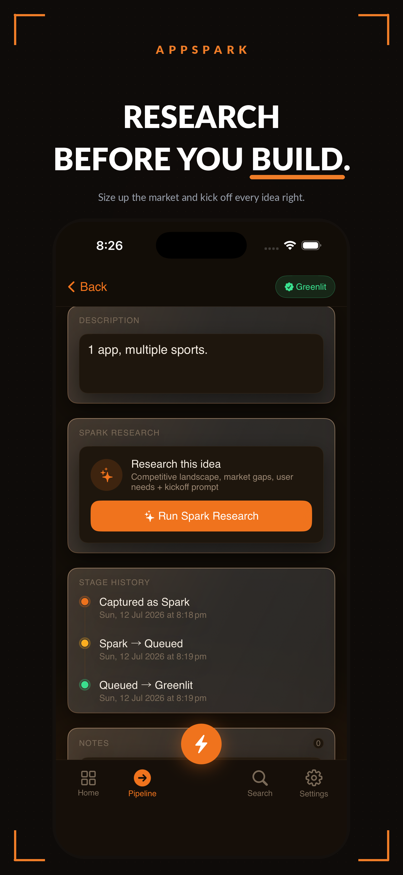 AppSpark: Capture App Ideas screenshot 5