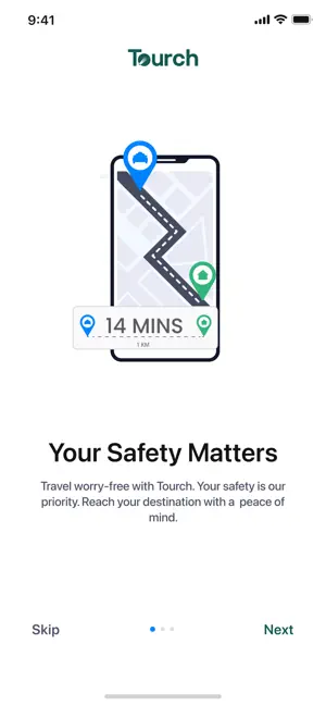 Tourch - Reliable Rides screenshot 3