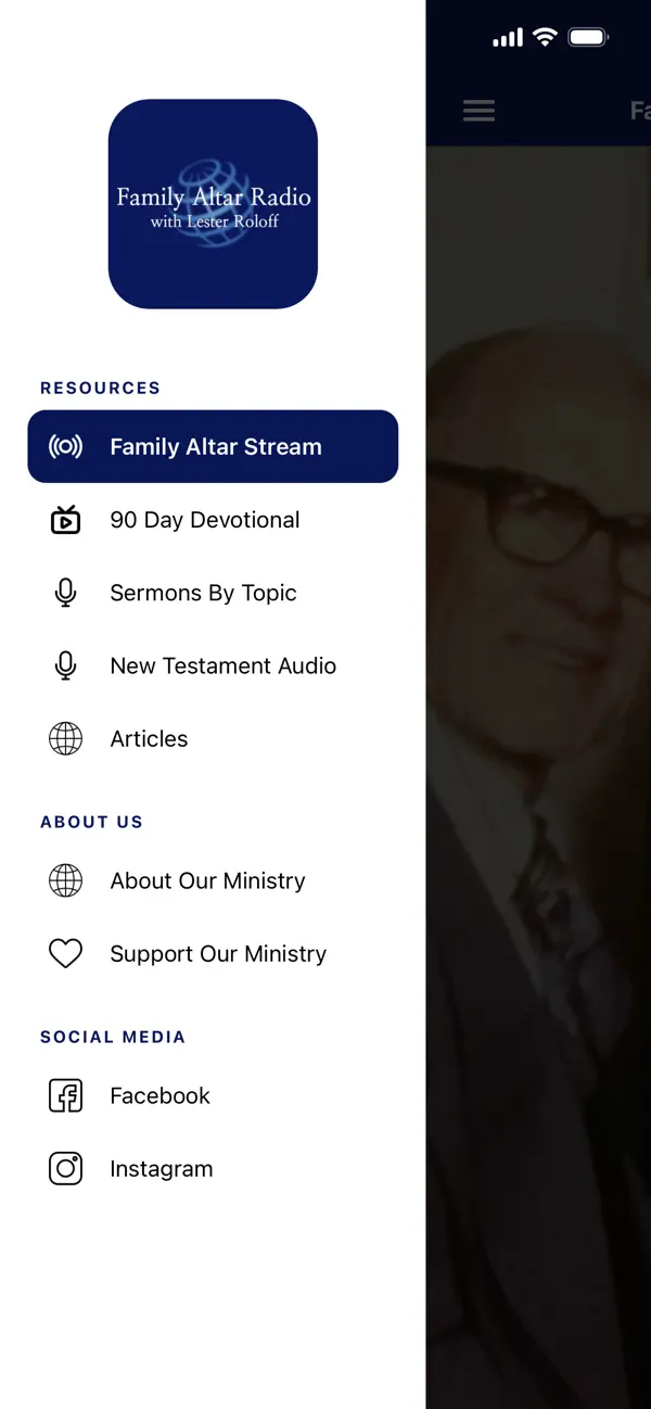Screenshot #2 pour Family Altar Radio