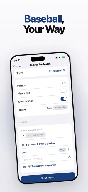 Baseball Score Tracker screenshot 3