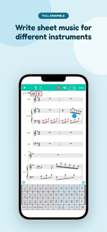 Score Creator: compose music Screenshot 4 of 4
