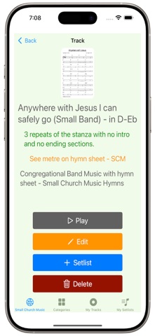 Small Church Music (SCM) screenshot