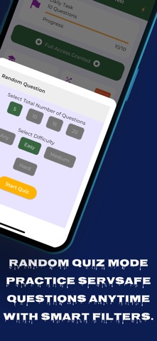 Servsafe Manager Practice Test iPhone screenshot