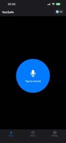 VoxSafe-Offline Transcription screenshot
