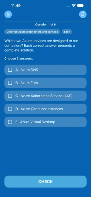 AZ-900 Azure Fundamentals Exam screenshot 3