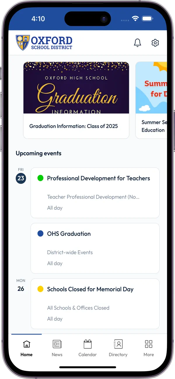 Screenshot #3 pour Oxford School District