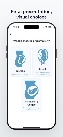 Cesarean Risk Calculator Screenshot 2 of 5