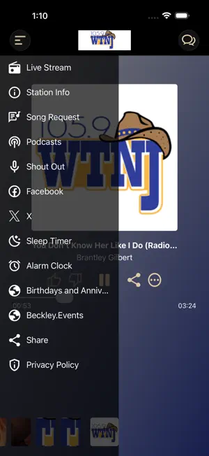 105.9 WTNJ screenshot 2