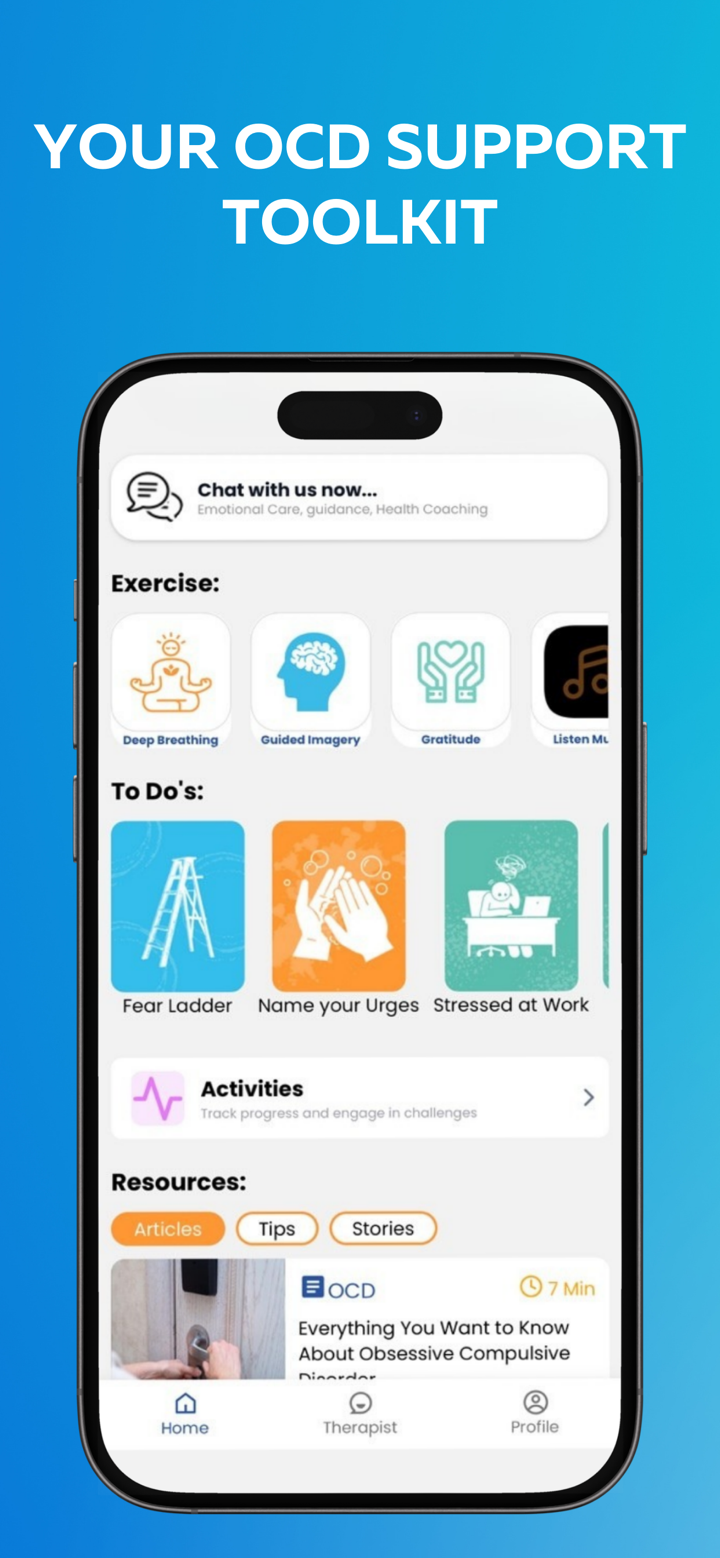OCD Mantra | OCD Treatment App screenshot 1