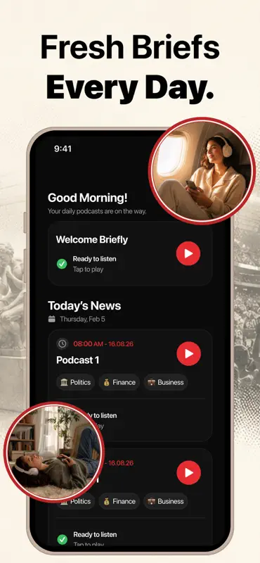 NewsBrief: Podcast Noticias IA screenshot 5 of 6