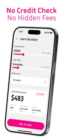 Easy Cash Advance: Float Money iPhone screenshot