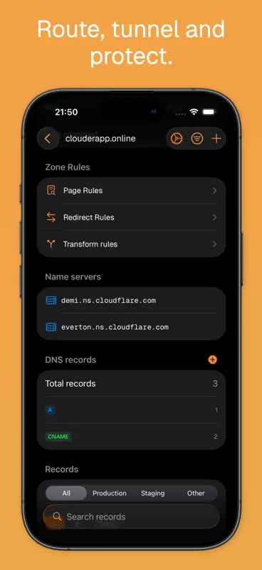 Clouder for Cloudflare screenshot 4 of 9