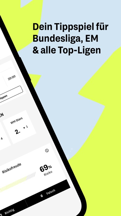 tipptastic – Die Tippspiel App Screenshot