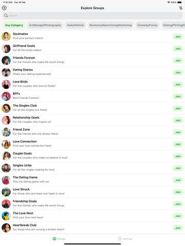 WA Groups & WAStickers ipad screenshot 2