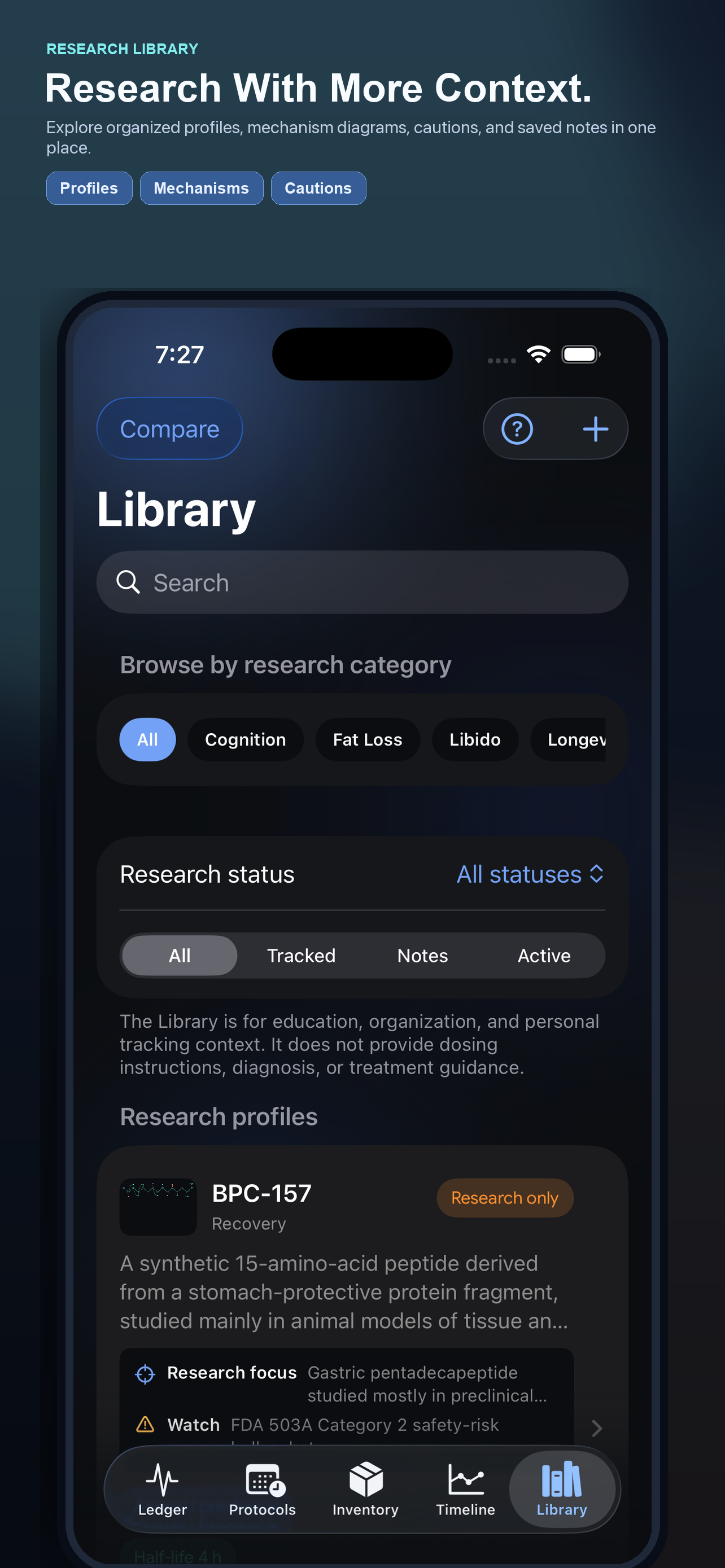 Peptide Ledger screenshot 10