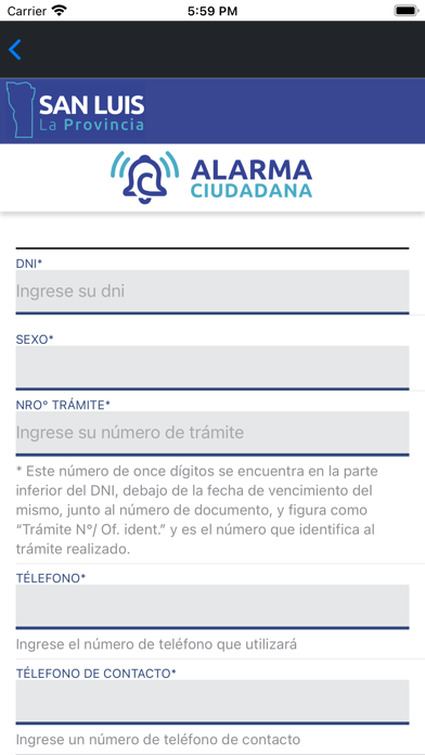 Screenshot #3 pour Alarma Ciudadana