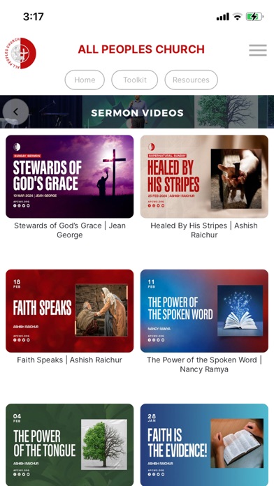 All Peoples Church Bangalore Screenshot