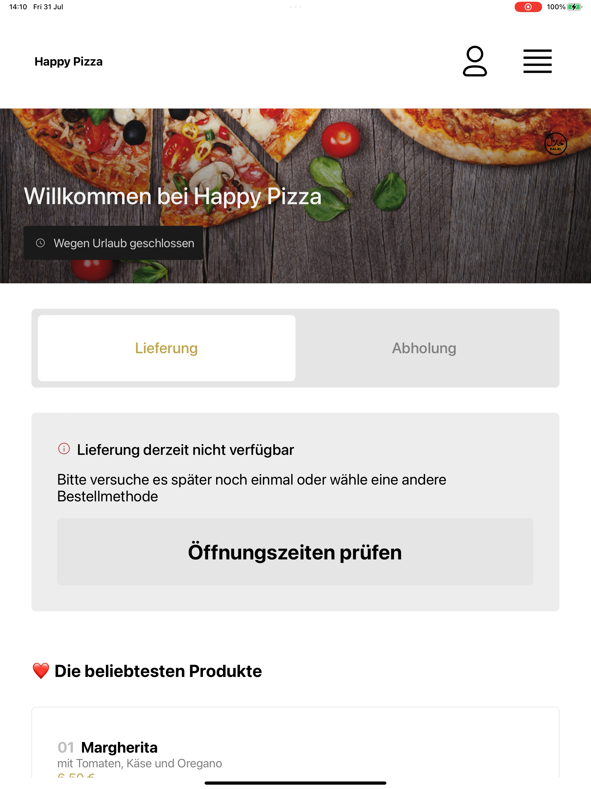 Happy Pizza Bochum screenshot 7