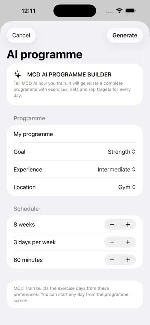 MCD Train screenshot 2