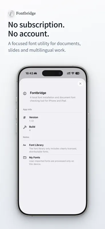 Fontbridge: Custom Fonts screenshot 5 of 5