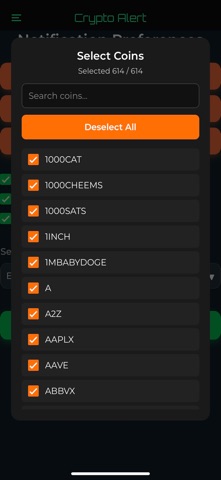 Smart Crypto Alert Screenshot 3 of 6