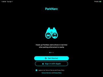 ParkNarc: Parking Alerts ipad screenshot 2