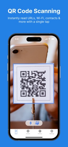 QR Code Reader - QRPal iPhone screenshot