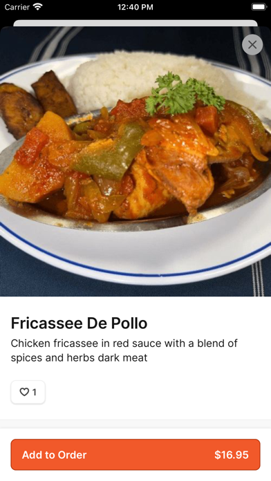 The Cuban Cafe Restaurant iPhone screenshot 4 - Food & Drink app