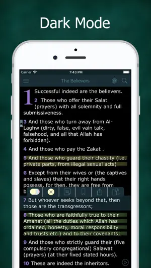 Noble Quran in English & Audio screenshot 4