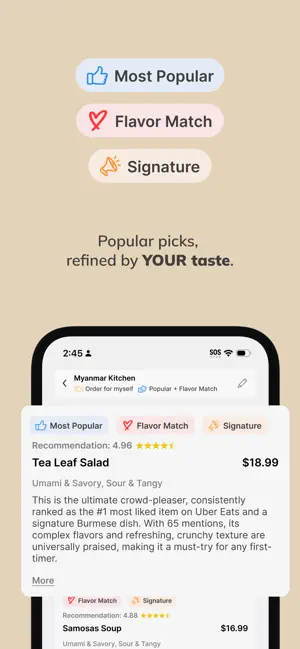Savory Advisor: What to Order screenshot 3