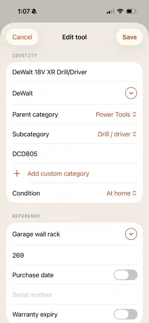 ToolVault - Tool Tracking screenshot 3