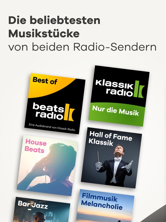 Screenshot #6 pour Klassik Radio & Beats Radio