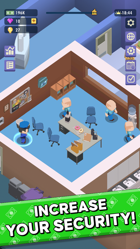 #2. Idle Bank: Money Games! (iOS) 来自: TapNation